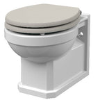 Fitzroy Traditional Round Wood Soft Close Toilet Seat