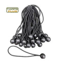 Ball Bungees - 6" Black (25 Pieces)