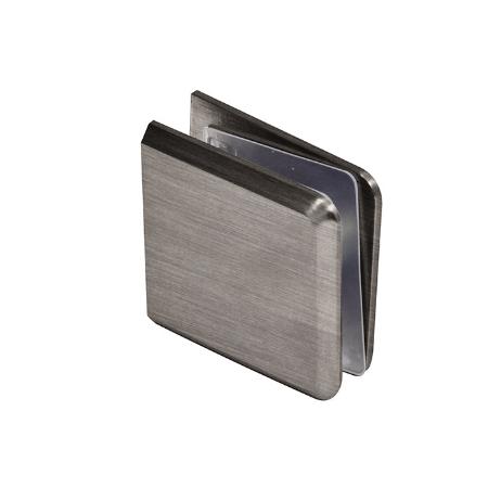 CRL Beveled Hole-in-Glass Style Wall Mount Heavy-Duty Glass Clamp