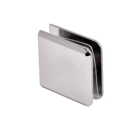 CRL Beveled Hole-in-Glass Style Wall Mount Heavy-Duty Glass Clamp