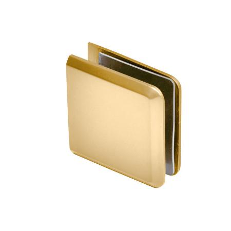 CRL Beveled Hole-in-Glass Style Wall Mount Heavy-Duty Glass Clamp