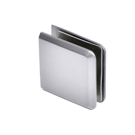 CRL Beveled Hole-in-Glass Style Wall Mount Heavy-Duty Glass Clamp