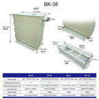 Fish Pond Bakki Shower Trickle Filter Drip Box Filters Ponds Up To 9,120 Gallons At 10,200 Gallons Per Hour (GPH)