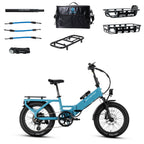 XP4 750 Step-Thru Raindrop Blue - World Car-Free Bundle