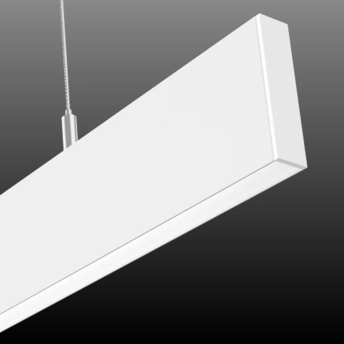 RAB BOAE8PUW 8 ft Edge Linear Light 80W 10318 Lumens Selectable CCT 120-277V White