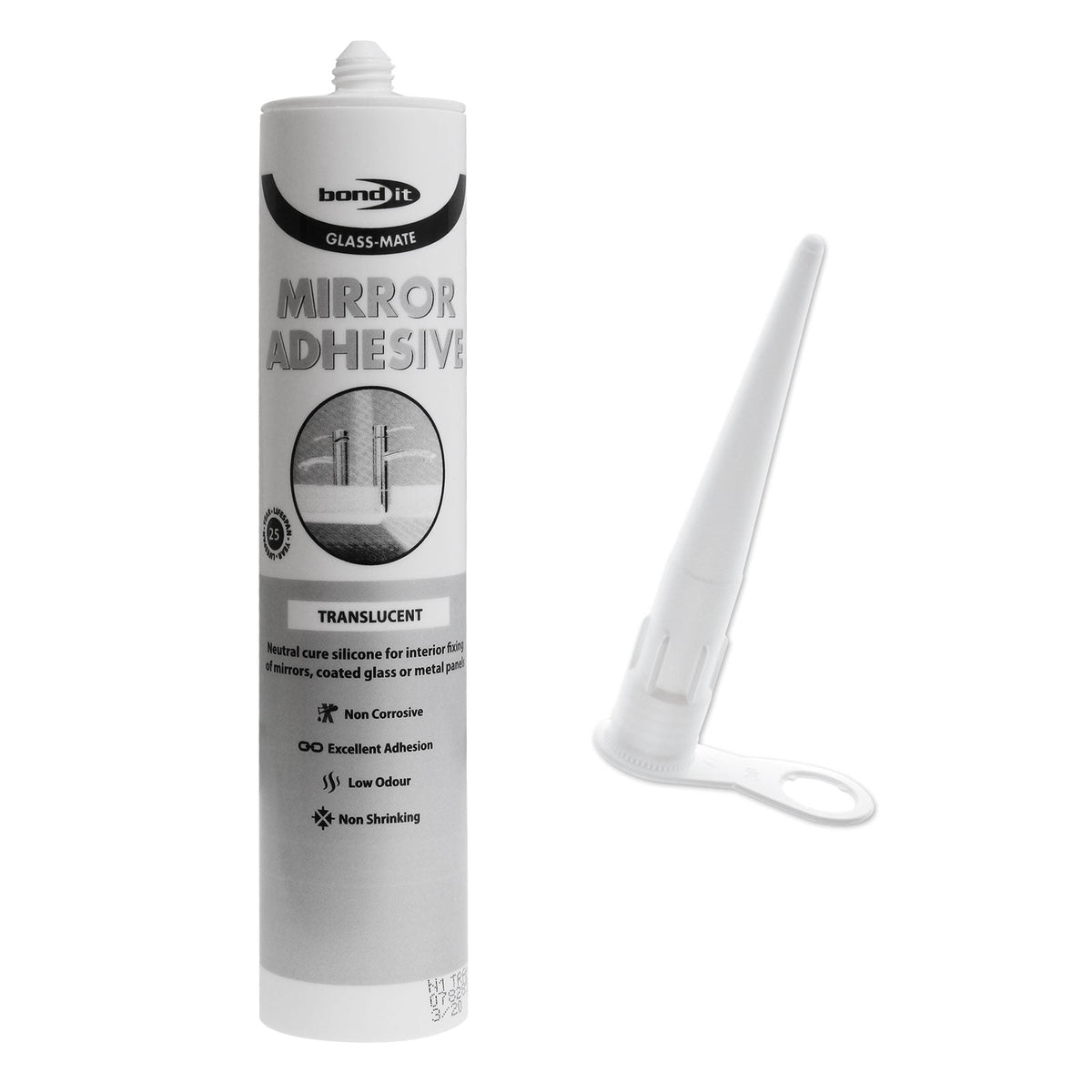 Glass-Mate BDMIRT Mirror Adhesive