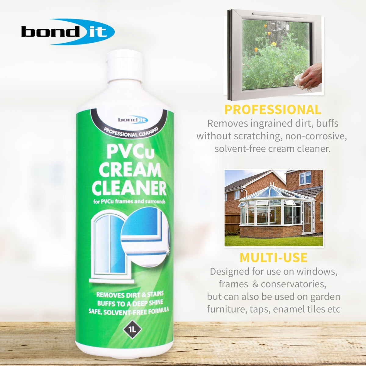 PVCu Cream Cleaner + Tissue