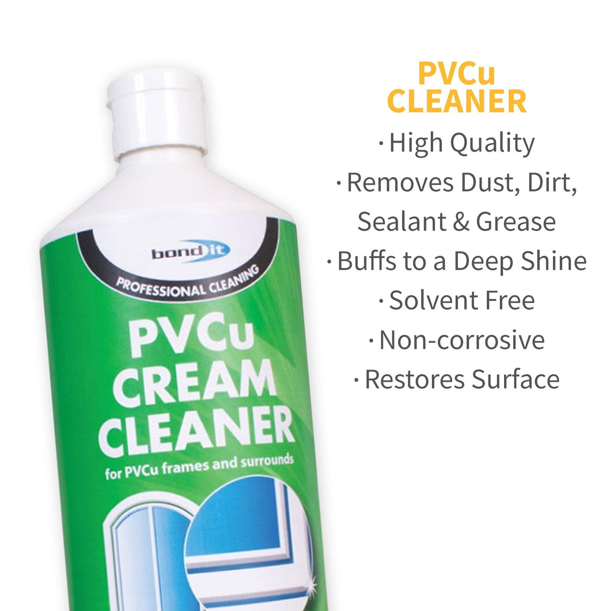 PVCu Cream Cleaner + Tissue