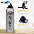 Heavy Duty Teflon PU Foam Gun + Cleaner