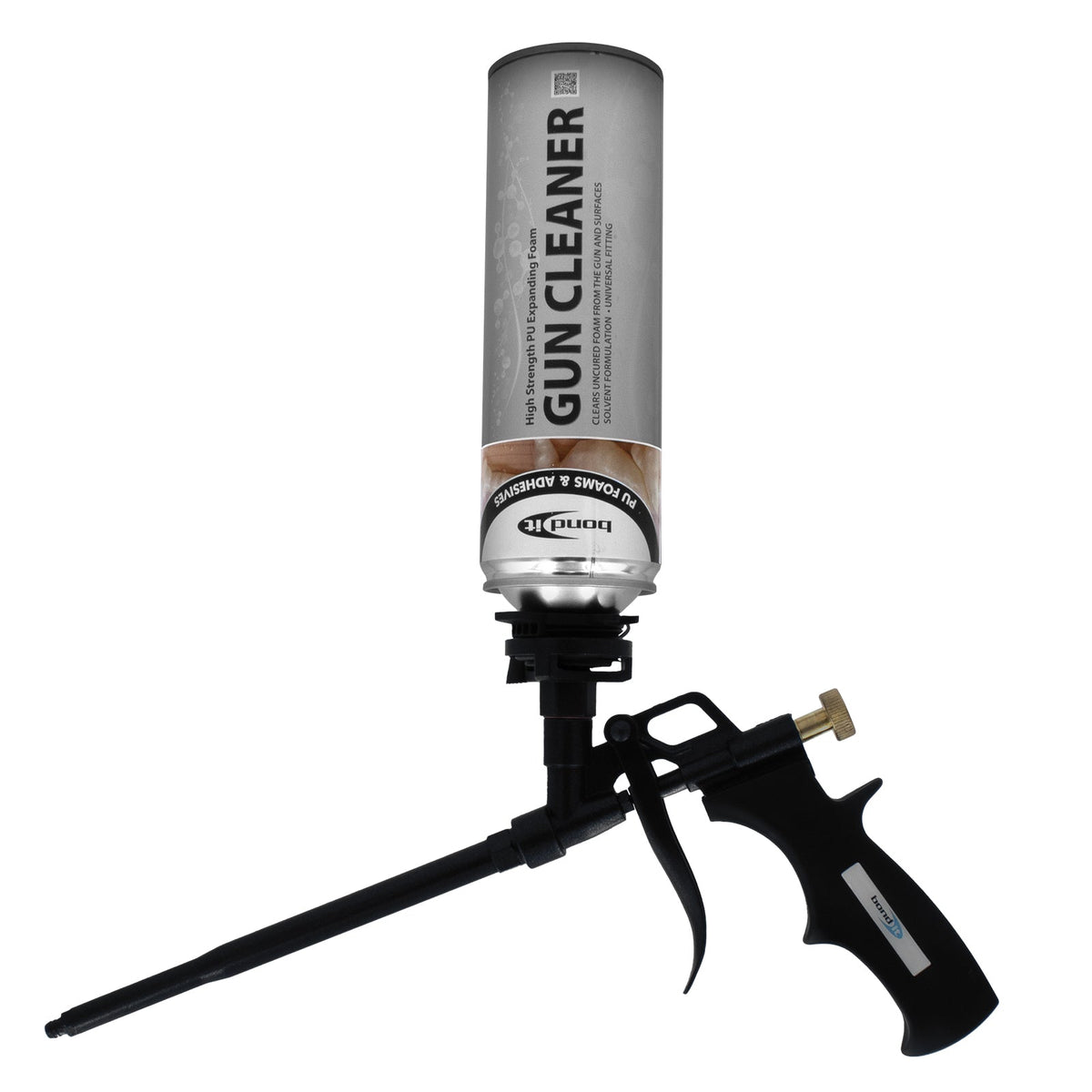 Heavy Duty Teflon PU Foam Gun + Cleaner