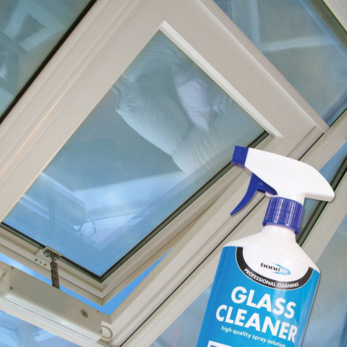 Glass Cleaner Spray + Tissue