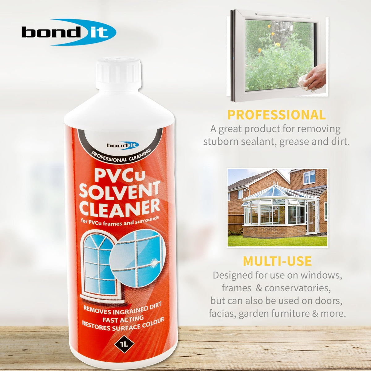 PVCu Solvent Cleaner + Tissue