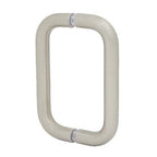 CRL 6" Back-to-Back Solid Brass 3/4" Diameter Pull Handles Without Metal Washers