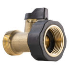 Brass In Line Valve ¾” BSPF-M