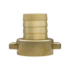 19mm Brass Barb with In-Line BSPM Valve and Geka Type Connector