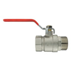 IBC 2” S60X6 Cap with Lever Valve and 32mm MDPE Straight