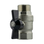 Wall Flange Kit 32mm MDPE + Bib Valve + Click Lock Male WL