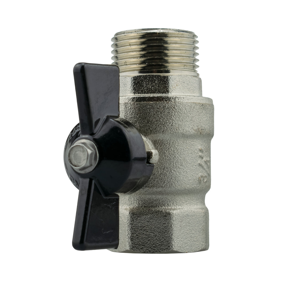 Wall Flange Kit 32mm MDPE + Bib Valve + Click Lock Male WL