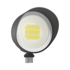RAB BULLET12A Field Adjustable Flood Light 1324 Lumens 12W Selectable CCT 120-277V Bronze