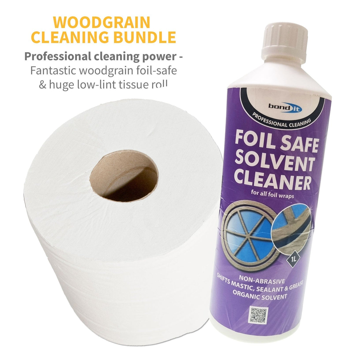 Foil Safe Solvent Cleaner + Tissue