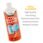 PVCu Solvent Cleaner + Tissue
