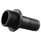 Tank Connector with Washer & Nut 1/2" BSPM - 1/2" Barb