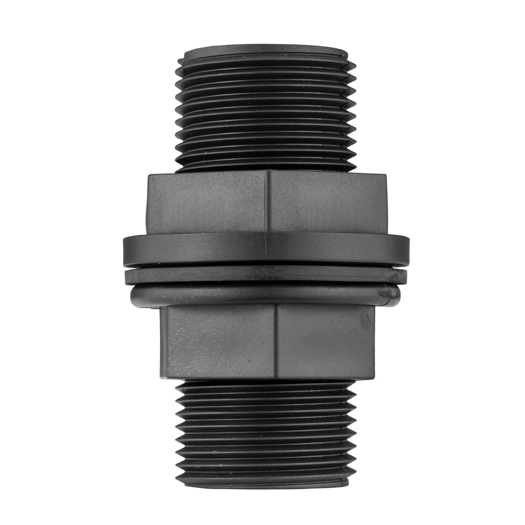 ¾” BSP Water Butt Fitting with Valve Quick Hose Connection