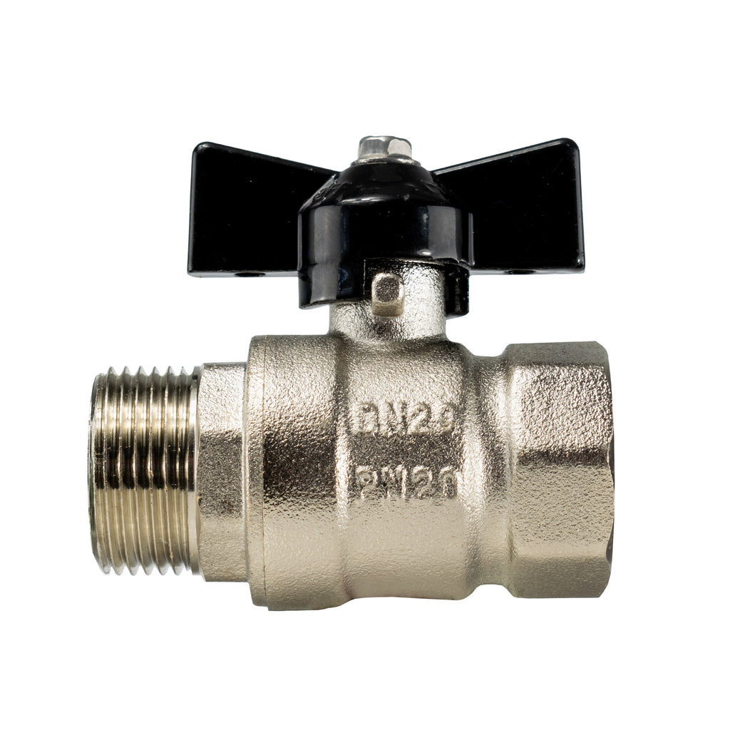 Water Butt Kit 3/4” BSP with Metal Bib Valve and Quick Connect Outlet
