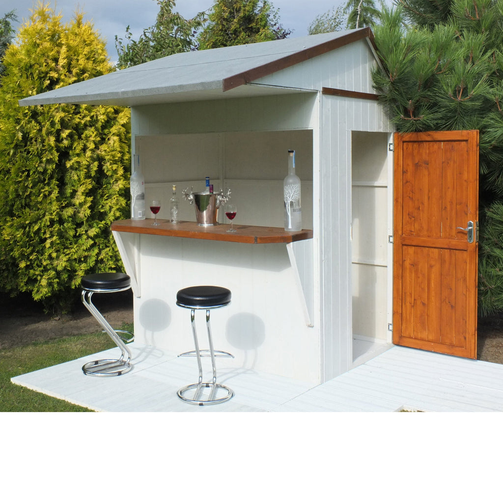 Garden Bar w/ Apex Roof - 6ft x 4ft