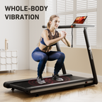 DeerRun X20 Incline Home Treadmill with 15% Auto Incline & Full Running Deck | 400 lbs, 11.3 mph