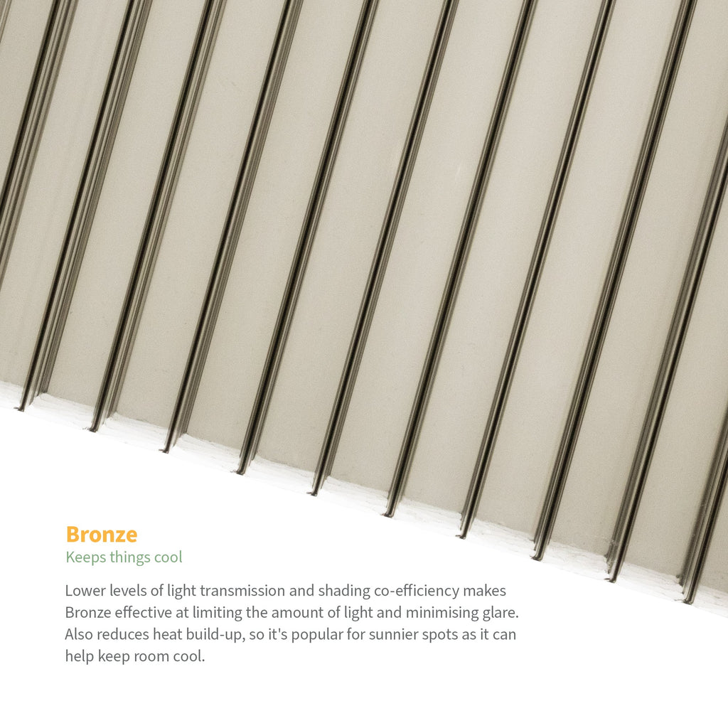 10mm Bronze Polycarbonate Cut-to-Size