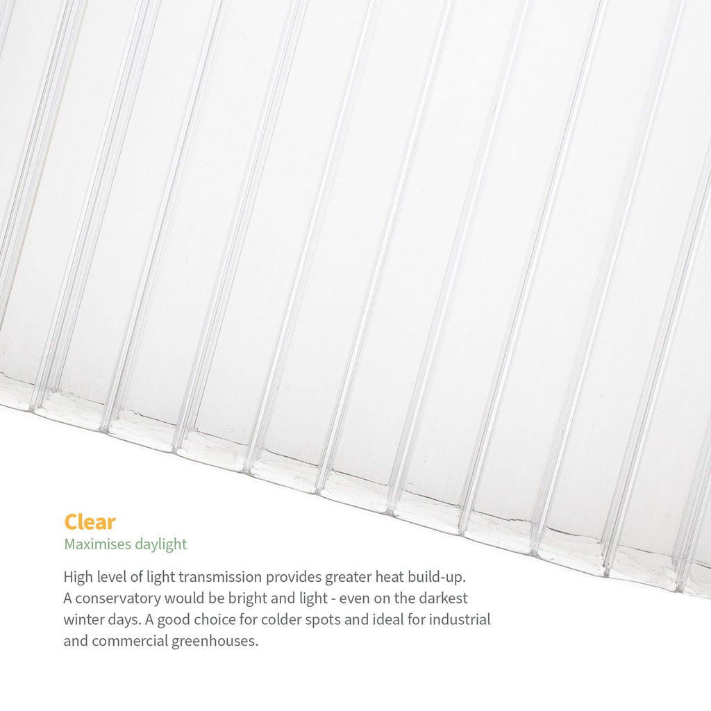 25mm Clear Polycarbonate Cut-to-Size