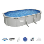 20ft x 48in Oval Hydrium Steel Above Ground Pool Set