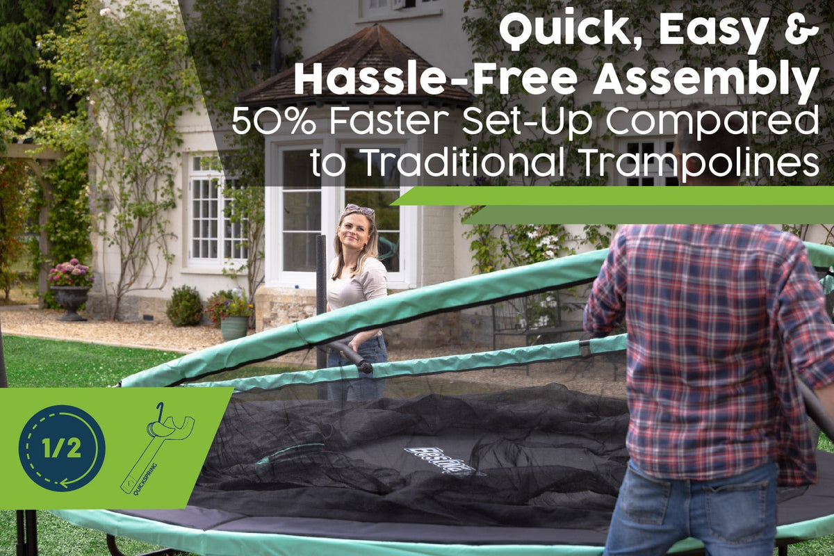 10' Xtreme Air Trampoline, Ladder & Enclosure