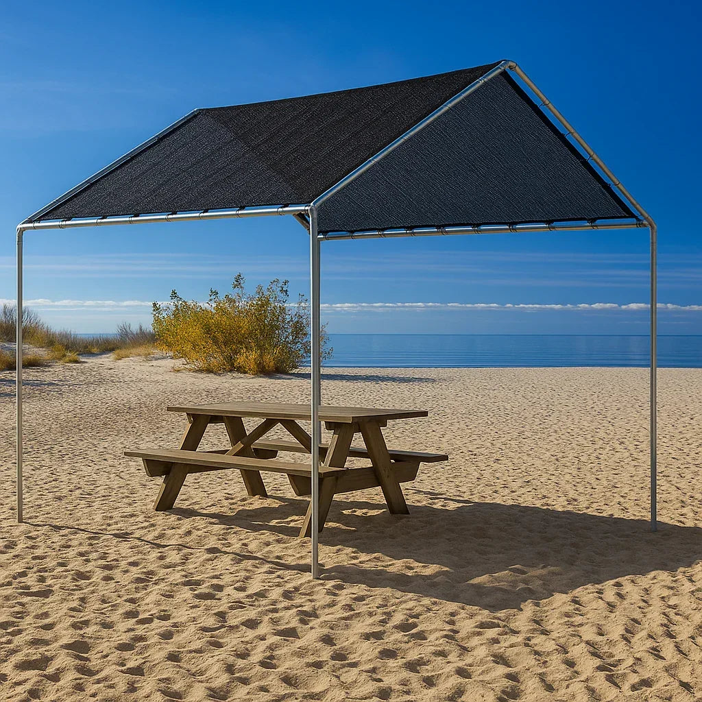 Mesh Tarp Canopy 10' x 10'.