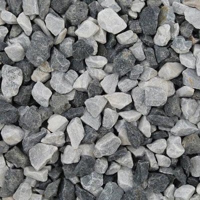 20mm - Polar Black Ice Chippings (800kg Bag)