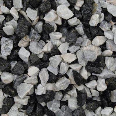 20mm - Polar Black Ice Chippings (800kg Bag)