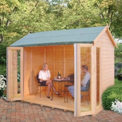 Blenheim Summerhouse w/Bi-Fold Doors - All Sizes