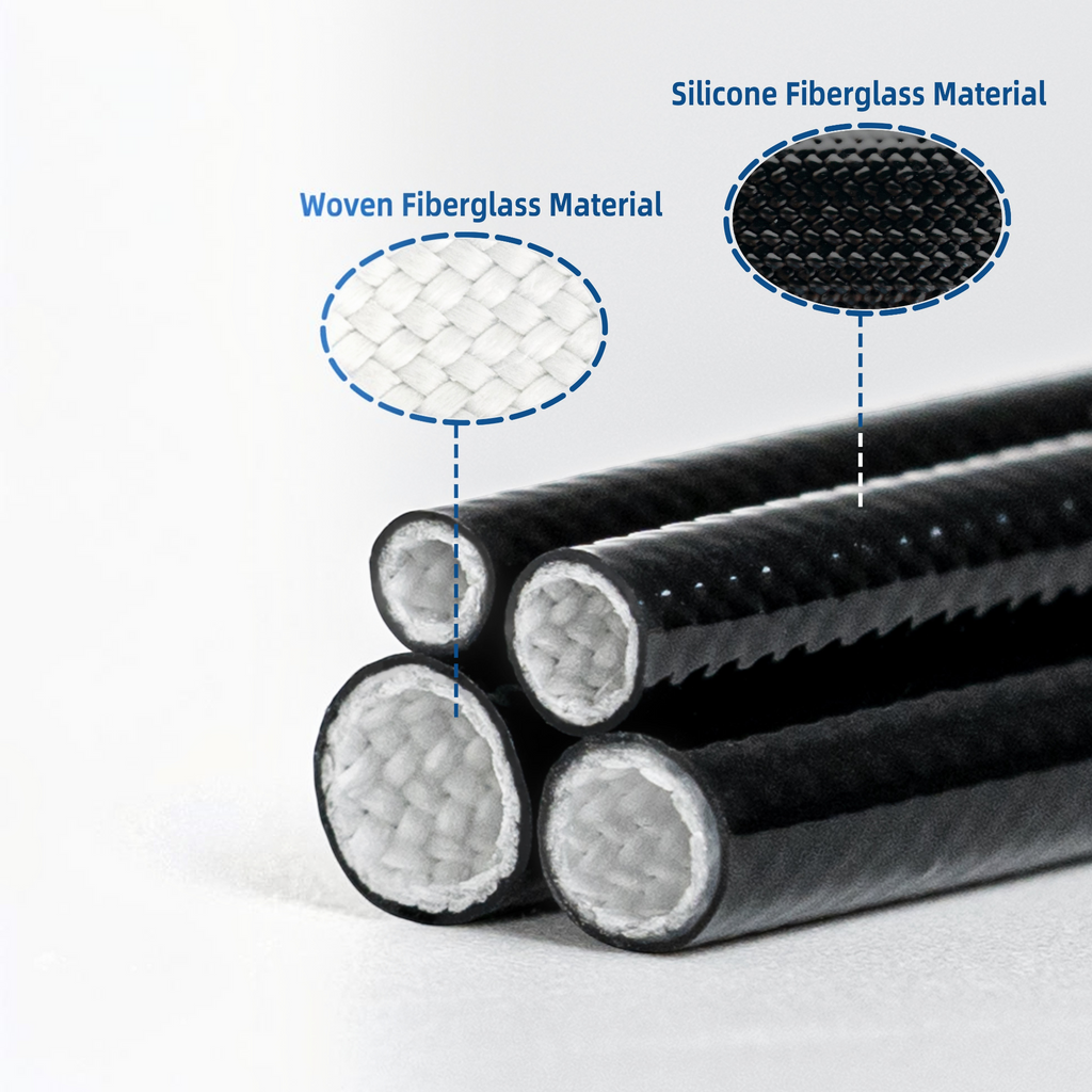 Bluewing Silicone Fiberglass Chafe Guard