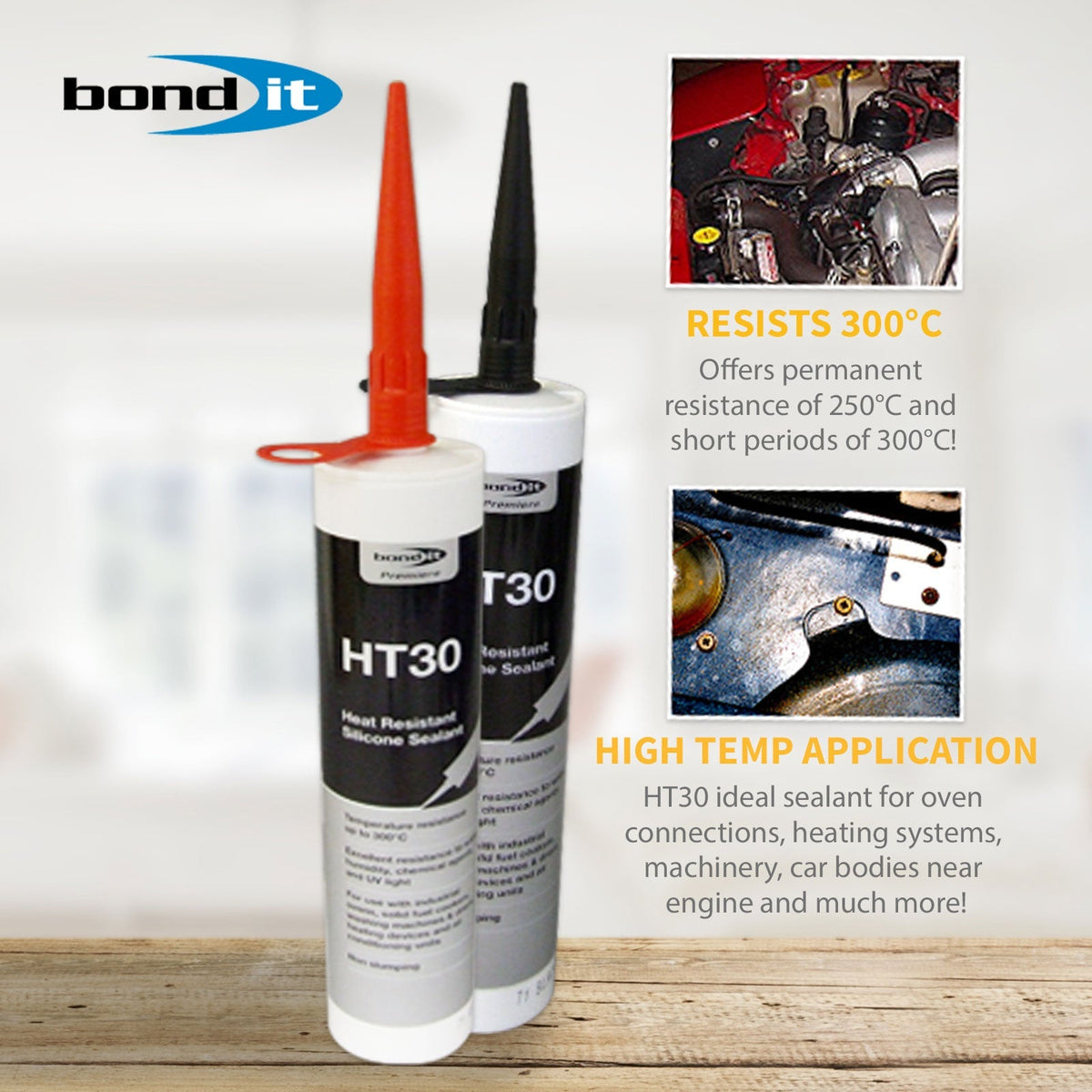 Bond-It HT30 Heat Resistant Silicone