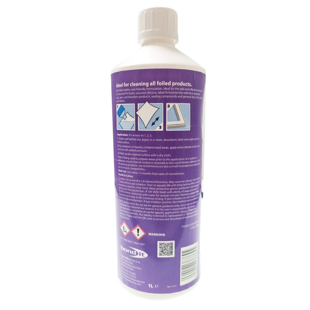 Foil Safe Solvent Cleaner (1 Ltr)