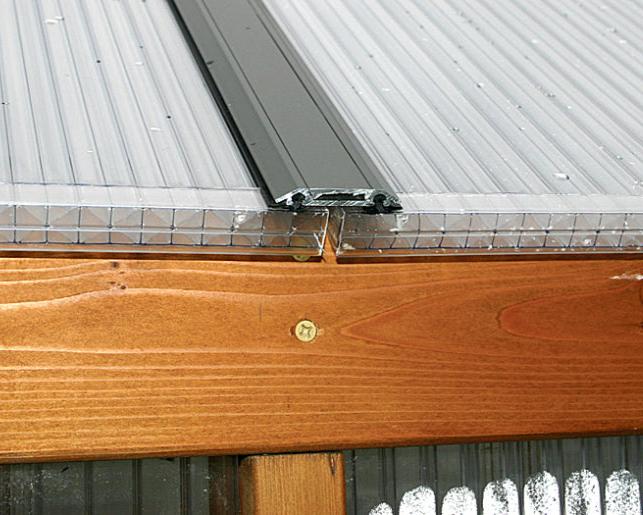 Brown Aluminum Bar Cap with Rubber Gaskets