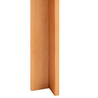 48" x 24" x 32" Raised Garden Bed with Funnel Design & Hooks, 660lb Capacity, Natural