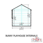 Bunny Playhouse - All Sizes