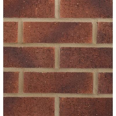 Burghley Red Rustic Facing Brick 65mm x 215mm x 102.5mm - Sample