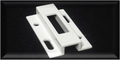 C1058 - Amesbury Truth Patio Door Single Point Keeper Box Strike 1/2 Inch For Single Mortise 2533