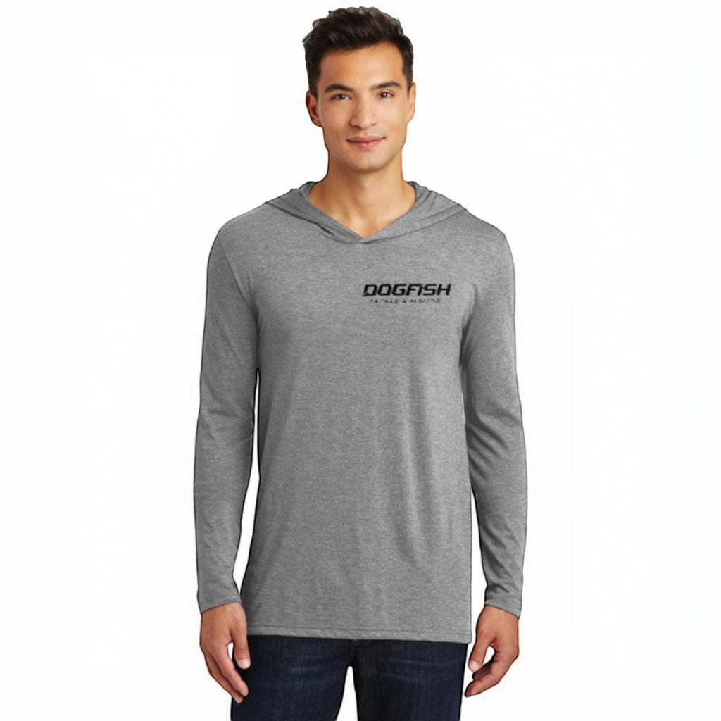 Dogfish Long Sleeve Hooded Micro Octopus Logo