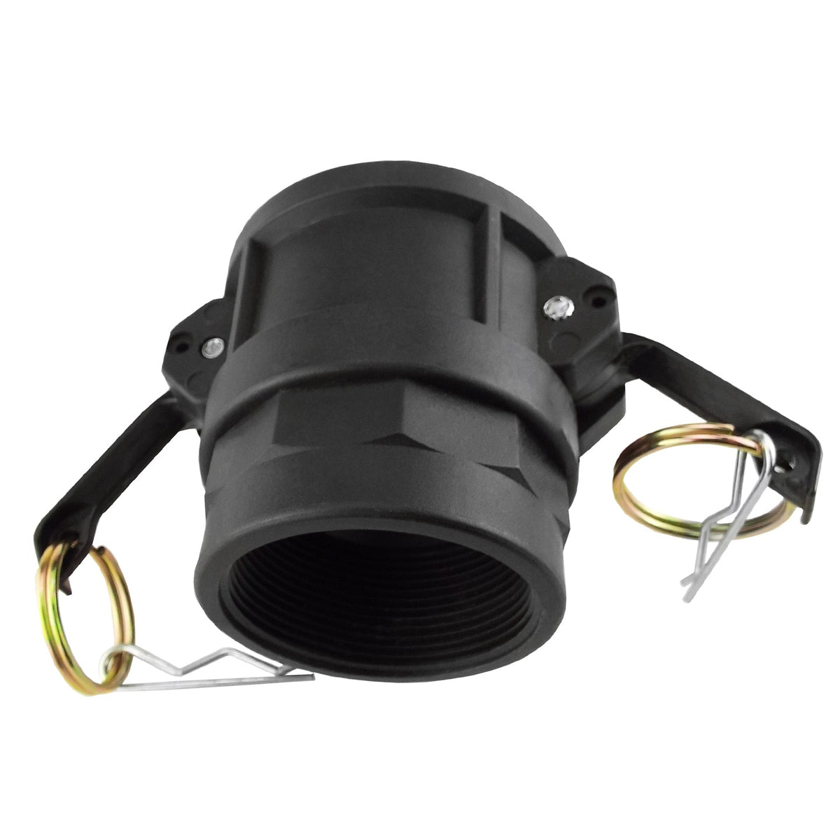 IBC 2” S60X6 Valve with IBC S60X6 - 2” Camlock Fitting and 2” BSP Type D Camlock