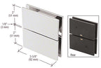 CRL Cardiff Series Glass-to-Glass Mount Hinge