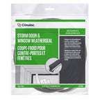 17 ft. Gray Pile Replacement Weatherseal for Storm Doors & Windows